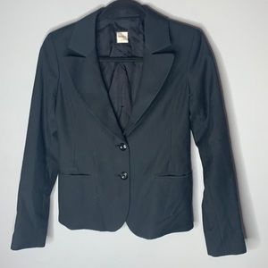 Talula Babaton black pinstripe suit blazer 4